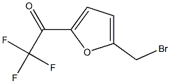 1-(5-(bromomethyl)furan-2-yl)-2,2,2-trifluoroethanone Structure