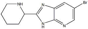 6-bromo-2-(piperidin-2-yl)-3H-imidazo[4,5-b]pyridine