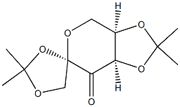 (3a'R,4S,7a'R)-2,2,2',2'-tetramethyldihydrospiro[[1,3]dioxolane-4,6'-[1,3]dioxolo[4,5-c]pyran]-7'(4'H)-one Structure