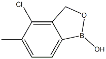 4-Chloro-5-methyl-1,3-dihydro-2,1-benzoxaborol-1-ol Structure
