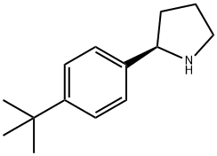 (2R)-2-[4-(TERT-BUTYL)PHENYL]PYRROLIDINE,1228561-78-1,结构式