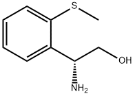 (2R)-2-AMINO-2-(2-METHYLTHIOPHENYL)ETHAN-1-OL Struktur