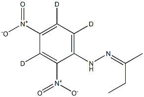 2-Butanone 2,4-Dinitrophenylhydrazone-3,5,6-d3|