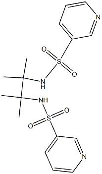  N,N'-(2,3-Dimethylbutane-2,3-diyl)bis(pyridine-3-sulfonamide) >=95%