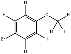 4-METHOXYBROMOBENZENE-D7 Structure