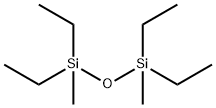 1,1,3,3-四乙基-1,3-二甲基二硅氧烷, 1000-00-6, 结构式