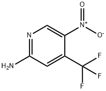 5-硝基-4-(三氟甲基)吡啶-2-胺,1000152-83-9,结构式