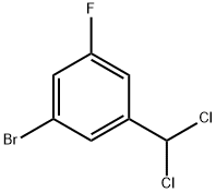 1-Bromo-3-dichloromethyl-5-fluorobenzene Structure