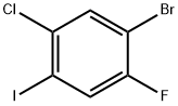 4-溴-2-氯-5-氟碘苯,1000572-73-5,结构式