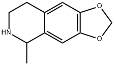 5-Methyl-5,6,7,8-tetrahydro-[1,3]dioxolo[4,5-g]isoquinoline Structure