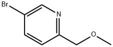 5-溴-2-(甲氧基甲基)吡啶 结构式