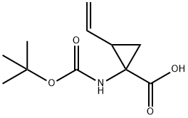 1001667-24-8 1-[[(1,1-dimethylethoxy)carbonyl]amino]-2-ethenyl-Cyclopropanecarboxylic acid