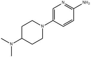 5-[4-(dimethylamino)-1-piperidinyl]-2-Pyridinamine Struktur