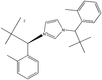 1,3-Bis[(1S)-2,2-dimethyl-1-(2-tolyl)propyl]imidazolium iodide|1,3-BIS[(1S)-2,2-DIMETHYL-1-(2-TOLYL)PROPYL]IMIDAZOLIUM IODIDE