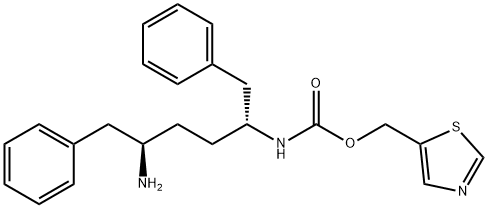 1004316-18-0 N-[(1R,4R)-4-氨基-5-苯基-1-(苄基)戊基]氨基甲酸 5-噻唑基甲基酯