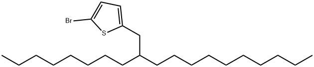 2-Bromo-5-(2-octyldodecyl)thiophene Struktur