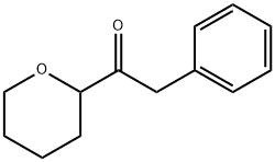 2-Phenyl-1-(tetrahydro-2H-pyran-2-yl)ethanone,100612-18-8,结构式