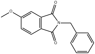 2-benzyl-5-methoxyphthalimide Structure