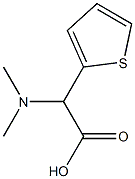 2-(dimethylamino)-2-(thiophen-2-yl)acetic acid|2-(二甲氨基)-2-(噻吩-2-基)乙酸