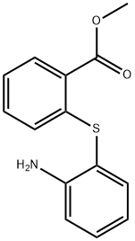 methyl 2-(2-aminophenylthio)benzoate Structure