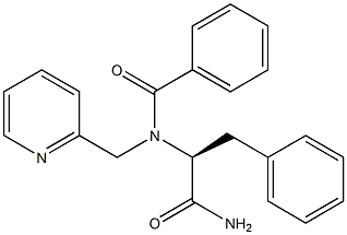 Nalpha-(phenylcarbonyl)-N-(pyridin-2-ylmethyl)phenylalaninamide,1008701-54-9,结构式