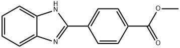 4-(1H-苯并[D]咪唑-2-基)苯甲酸甲酯,100880-52-2,结构式