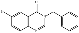 3-Benzyl-6-bromoquinazolin-4(3H)-one Structure