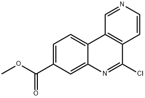 methyl 5-chlorobenzo[c][2,6]naphthyridine-8-carboxylate|甲基 5-氯苯并[C][2,6]二氮杂萘-8-羧酸酯