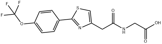 1010874-63-1 N-({2-[4-(trifluoromethoxy)phenyl]-1,3-thiazol-4-yl}acetyl)glycine