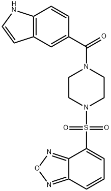 1010876-32-0 [4-(2,1,3-benzoxadiazol-4-ylsulfonyl)piperazin-1-yl](1H-indol-5-yl)methanone