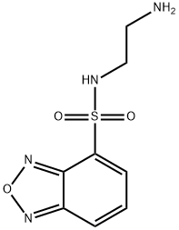 N-(2-氨基乙基)-2,1,3-苯并噁二唑-4-磺酰胺 结构式