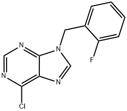 6-Chloro-9-(2-Fluorobenzyl)-9H-Purine|101155-08-2