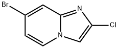 7-Bromo-2-chloro-imidazo[1,2-a]pyridine Structure