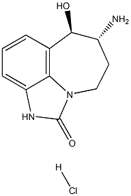(6R,7R)-7-amino-6-hydroxy-6,7,8,9-tetrahydro-2,9a-diazabenzo[cd]azulen-1(2H)-one hydrochloride,1019769-47-1,结构式