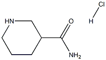 PIPERIDINE-3-CARBOXAMIDE HCL Structure