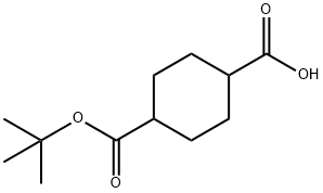 反式-1,4-环己基二甲酸单叔丁酯,1021273-74-4,结构式