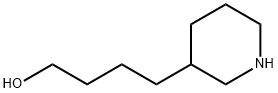 4-(Piperidin-3-yl)butan-1-ol Struktur