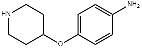 4-(哌啶-4-基氧基)苯胺 结构式