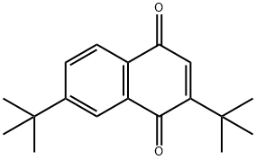 2,7-DI-TERT-BUTYL-1,4-NAPHTHOQUINONE Struktur