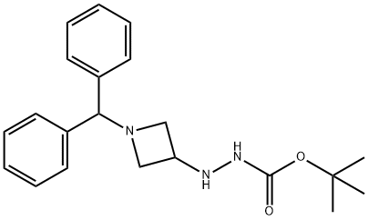 tert-butyl 2-(1-benzhydrylazetidin-3-yl)hydrazinecarboxylate