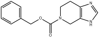 benzyl 6,7-dihydro-3H-imidazo[4,5-c]pyridine-5(4H)-carboxylate Structure