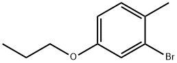 2-Bromo-1-methyl-4-propoxybenzene Struktur