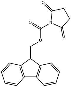 (9H-FLUOREN-9-YL)METHYL 2,5-DIOXOPYRROLIDINE-1-CARBOXYLATE, 102774-86-7, 结构式