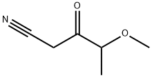 4-Methoxy-3-oxopentanenitrile Structure