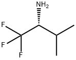 (R)-1,1,1-Trifluoro-3-methyl-2-butylamine Struktur