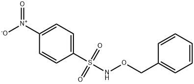 N-(benzyloxy)-4-nitrobenzenesulfonamide Structure