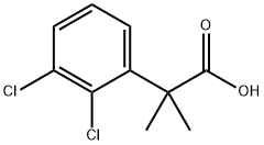 2-(2,3-dichlorophenyl)-2-methylpropanoic acid Structure