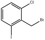2-(溴甲基)-1-氯-3-碘苯, 1035263-31-0, 结构式