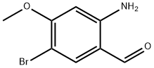 2-氨基-5-溴-4-甲氧基-苯甲醛, 1036756-11-2, 结构式
