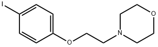 4-(2-(4-iodophenoxy)ethyl)morpholine Struktur